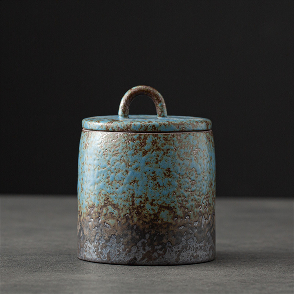 Coffee Tea And Sugar Canisters - Caddie à thé en céramique, pot