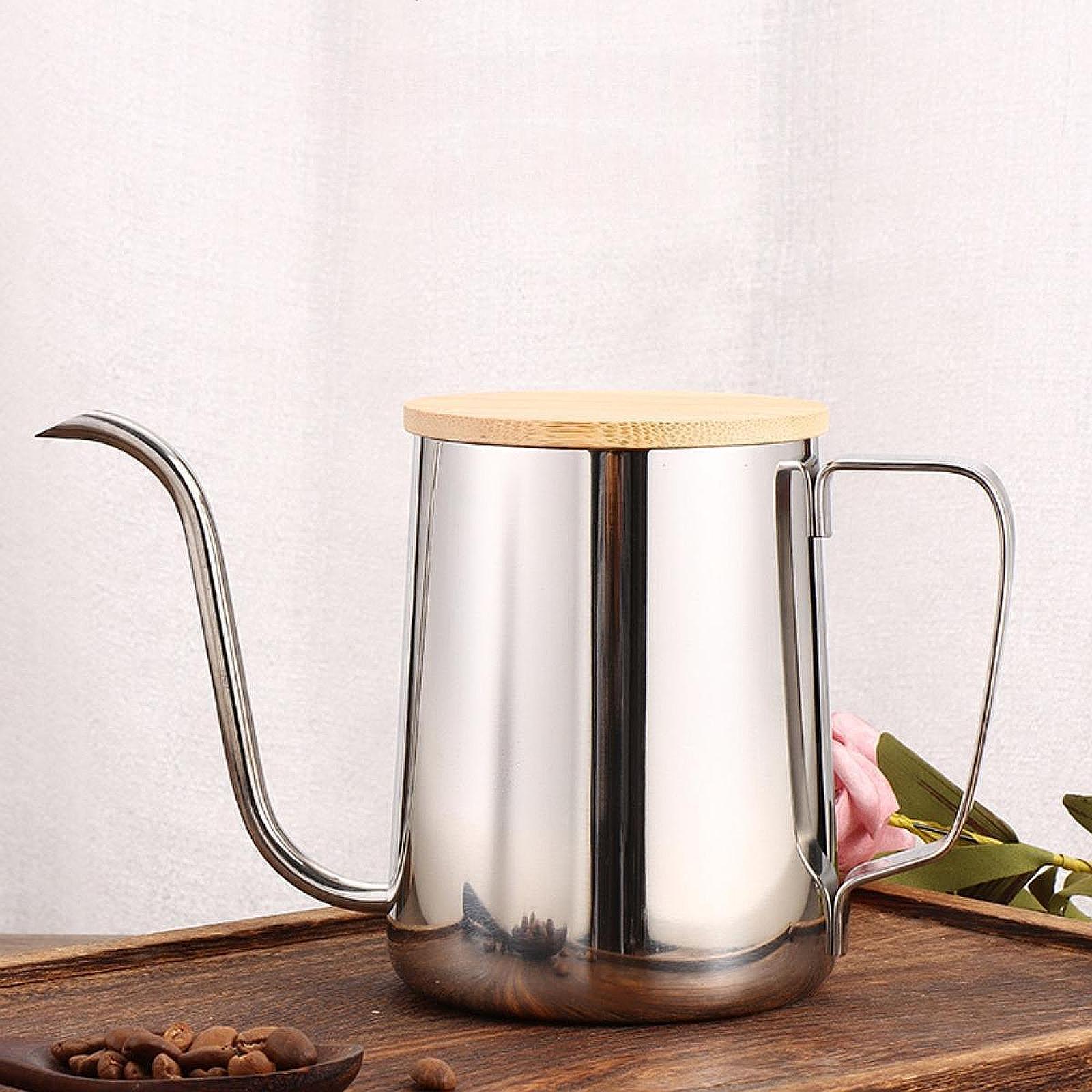 Coffee Tea Pot - Verser sur bouilloire Camping cafetière 600ml
