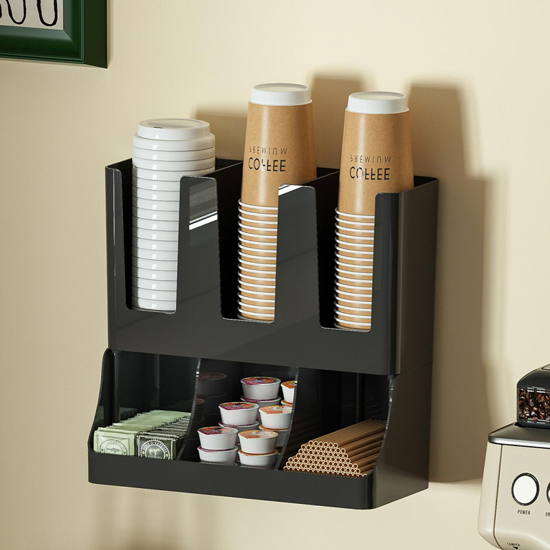 Boîte de rangement pour gobele - Coffee Tea Drawer Organizer avis et prix