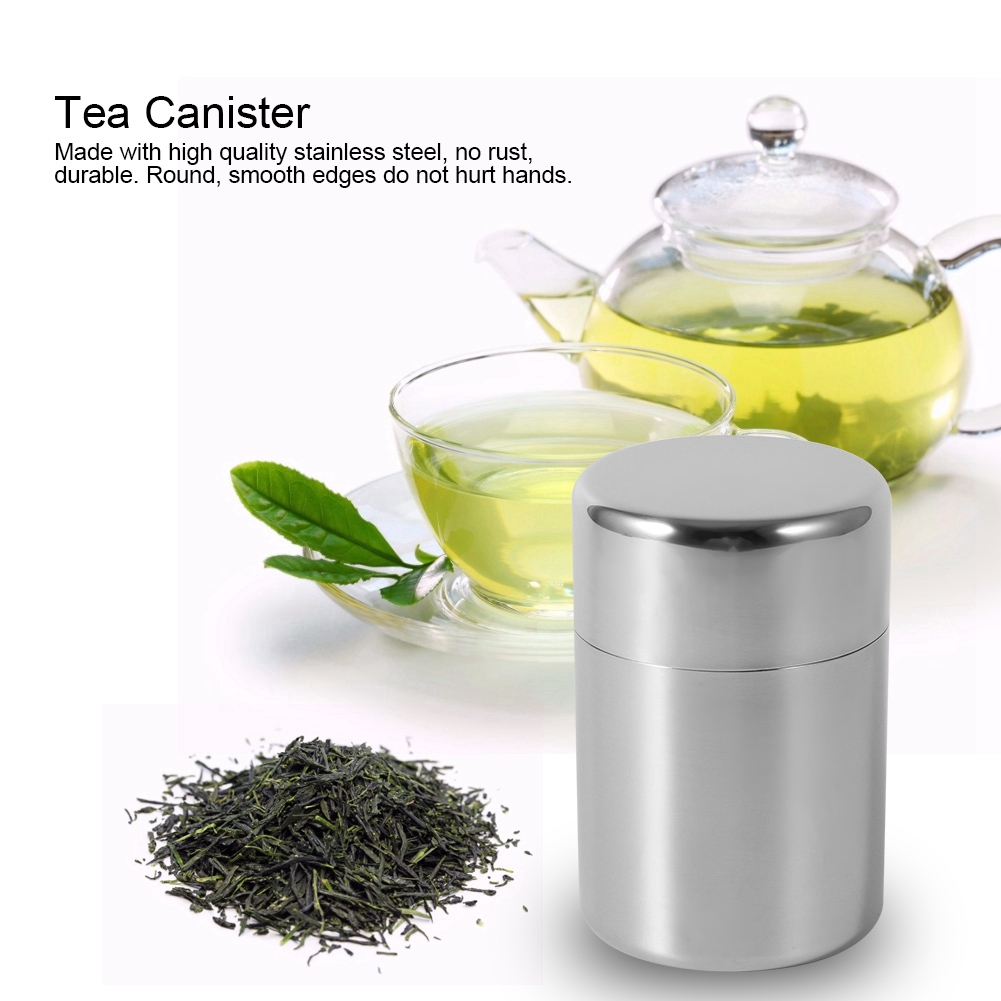 Boîtes à thé en acier inoxydab - Coffee Tea And Sugar Canisters avis et prix