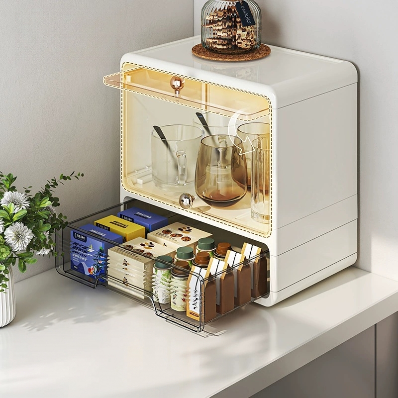 Étagère de rangement multi-niv - Coffee Tea Drawer Organizer avis et prix
