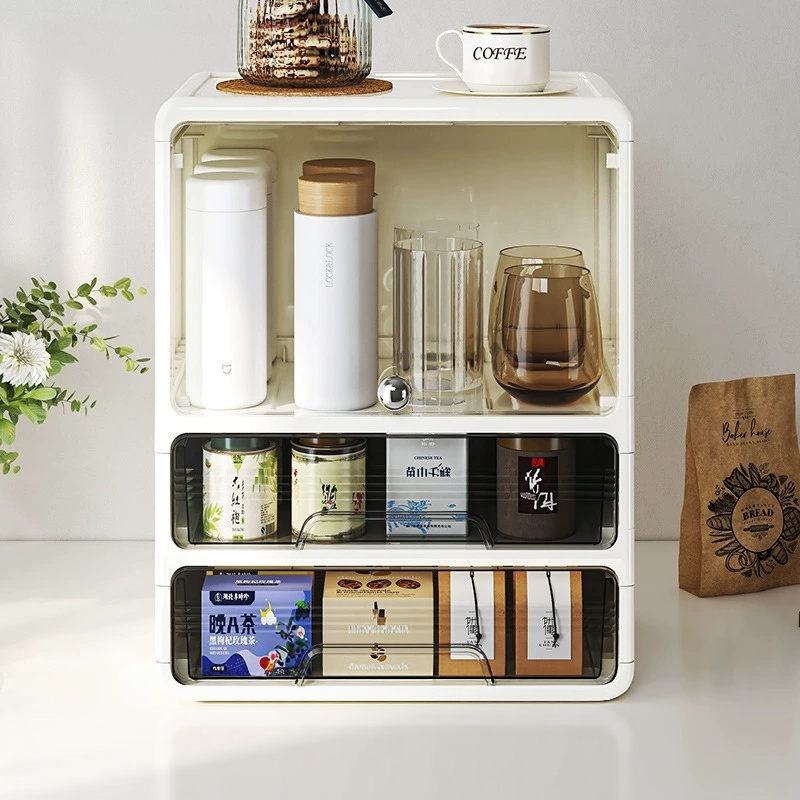 Étagère de rangement multi-niv - Coffee Tea Drawer Organizer avis et prix