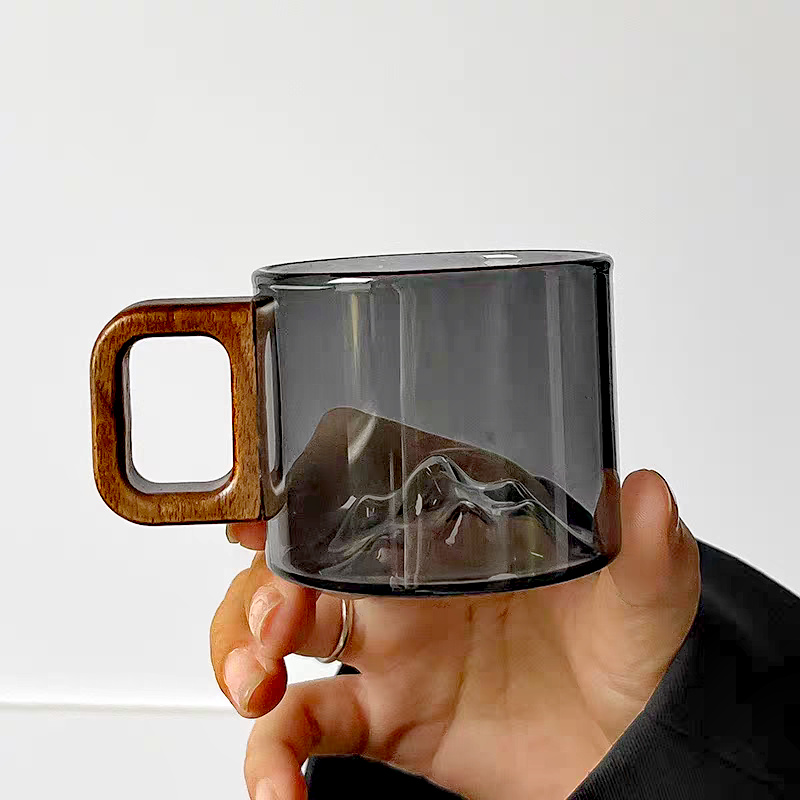 Tasse à café en verre avec poi - Coffee Tea Essentials avis et prix