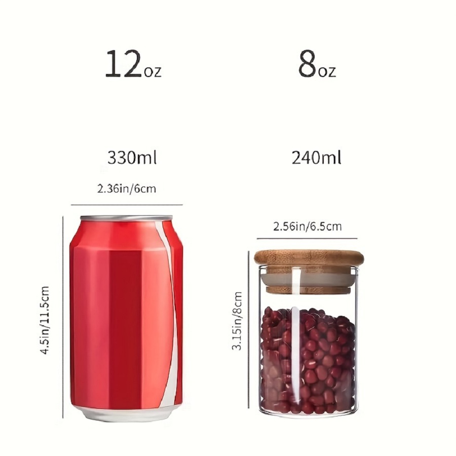Bocal de rangement en verre he - Coffee Tea Sugar Container Set avis et prix