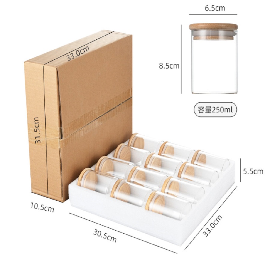 Bocal de rangement en verre he - Coffee Tea Sugar Container Set avis et prix