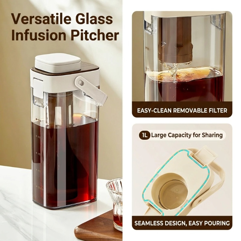 Carafe à café froid anti-fuite - Coffee Tea Pot avis et prix