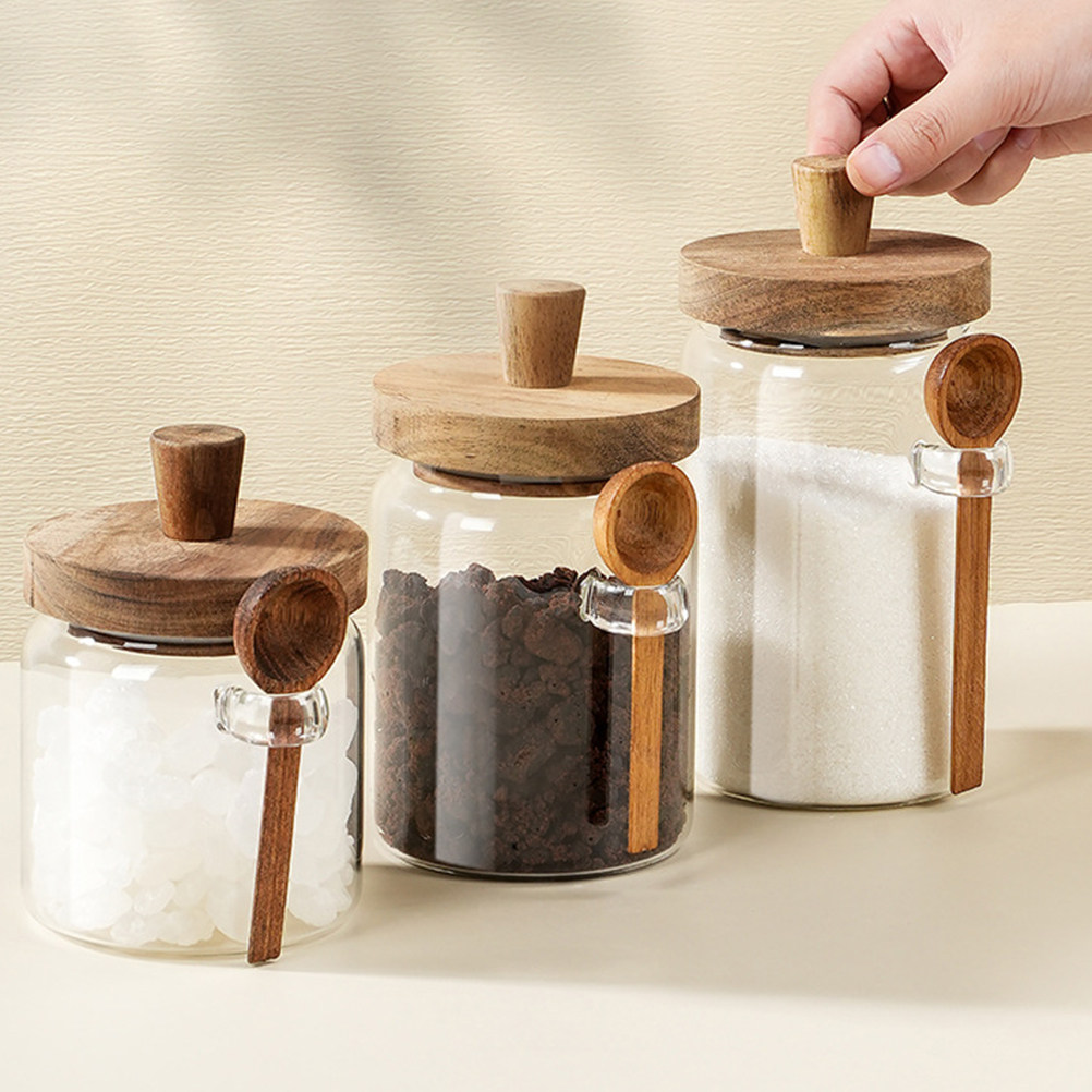 Pot en verre hermétique pour g - Coffee Tea And Sugar Canisters avis et prix