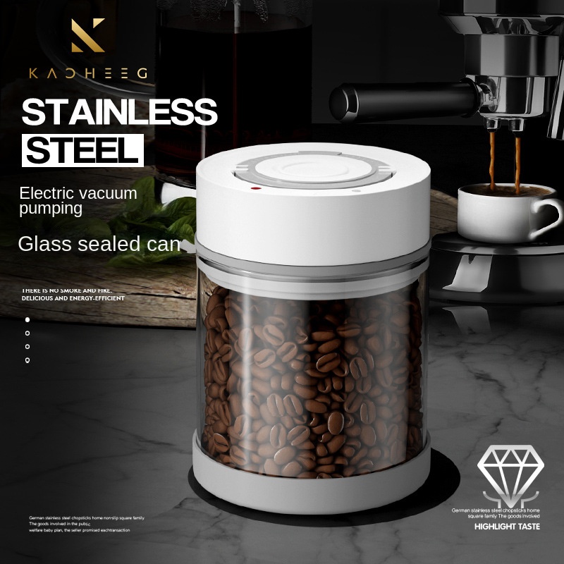 Bocal de rangement en verre so - Coffee Tea And Sugar Canisters avis et prix