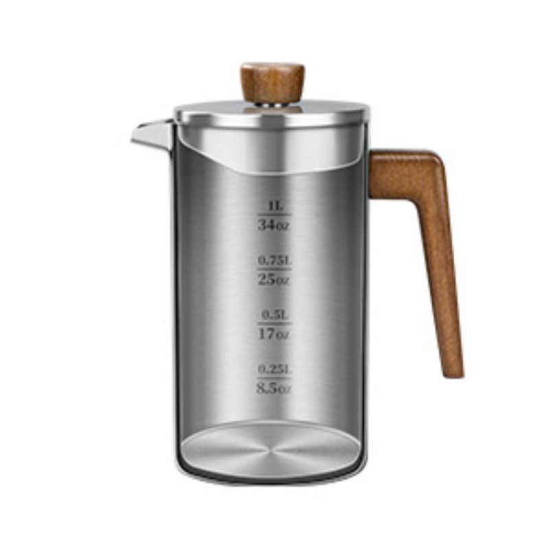Cafetière à piston JUSTINLAU 1 - Coffee Tea Pot avis et prix
