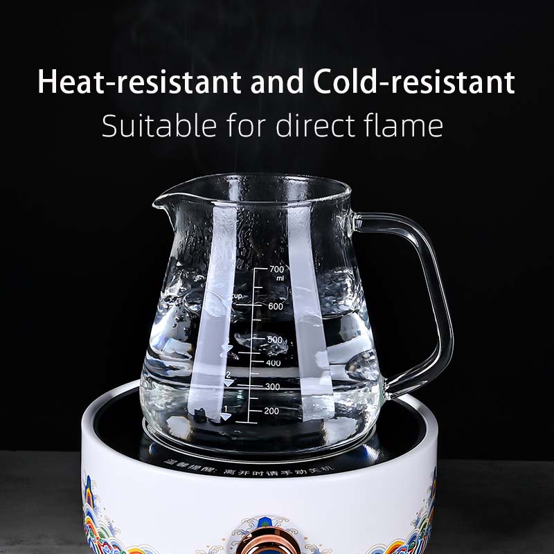 Nouveau Verre à haute teneur e - Coffee Tea Pot avis et prix
