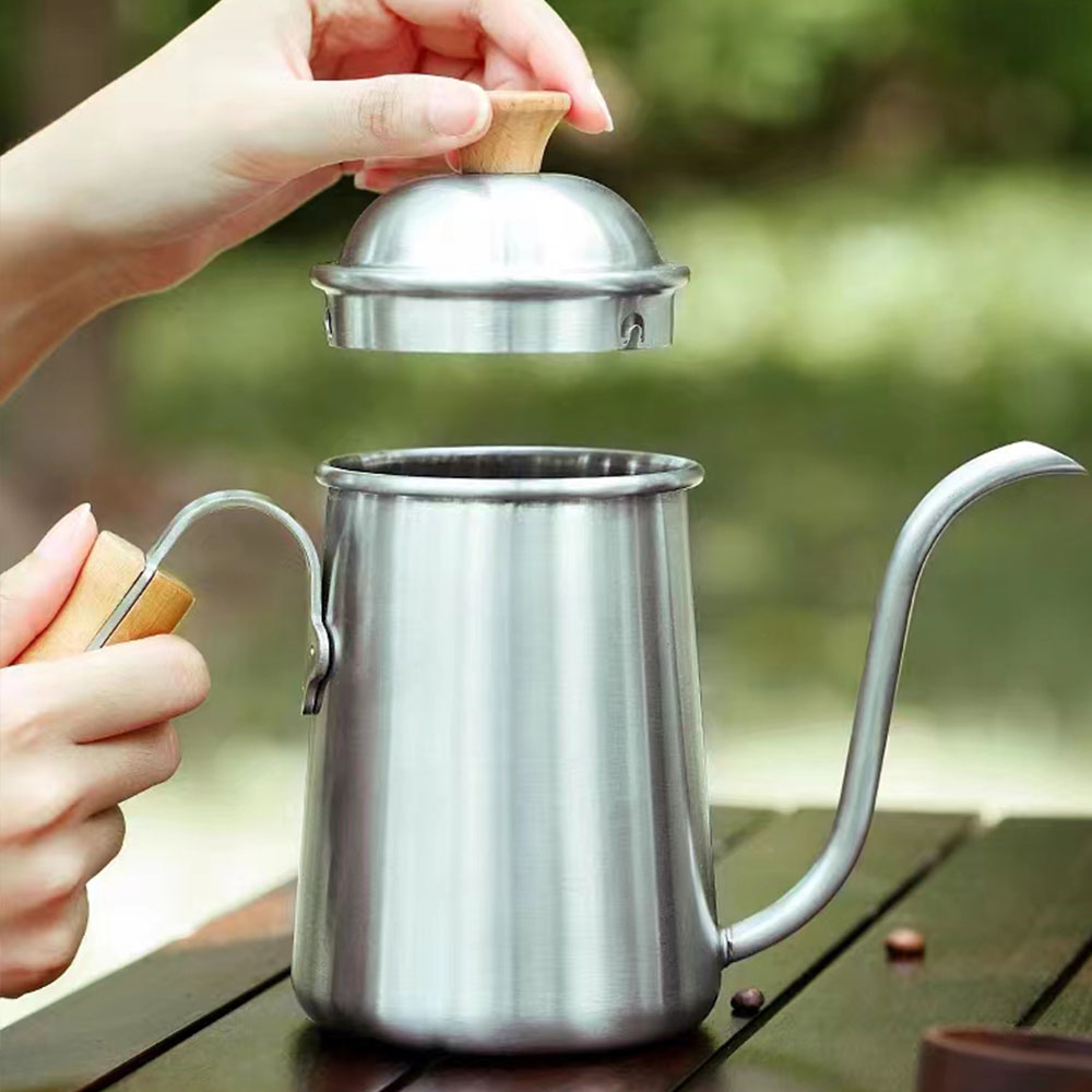 Bouilloire à café à col de cyg - Coffee Tea Pot avis et prix