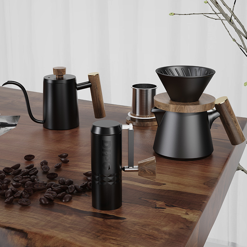 DHPO – Kit de café de luxe, av - Pour Over Kettle avis et prix